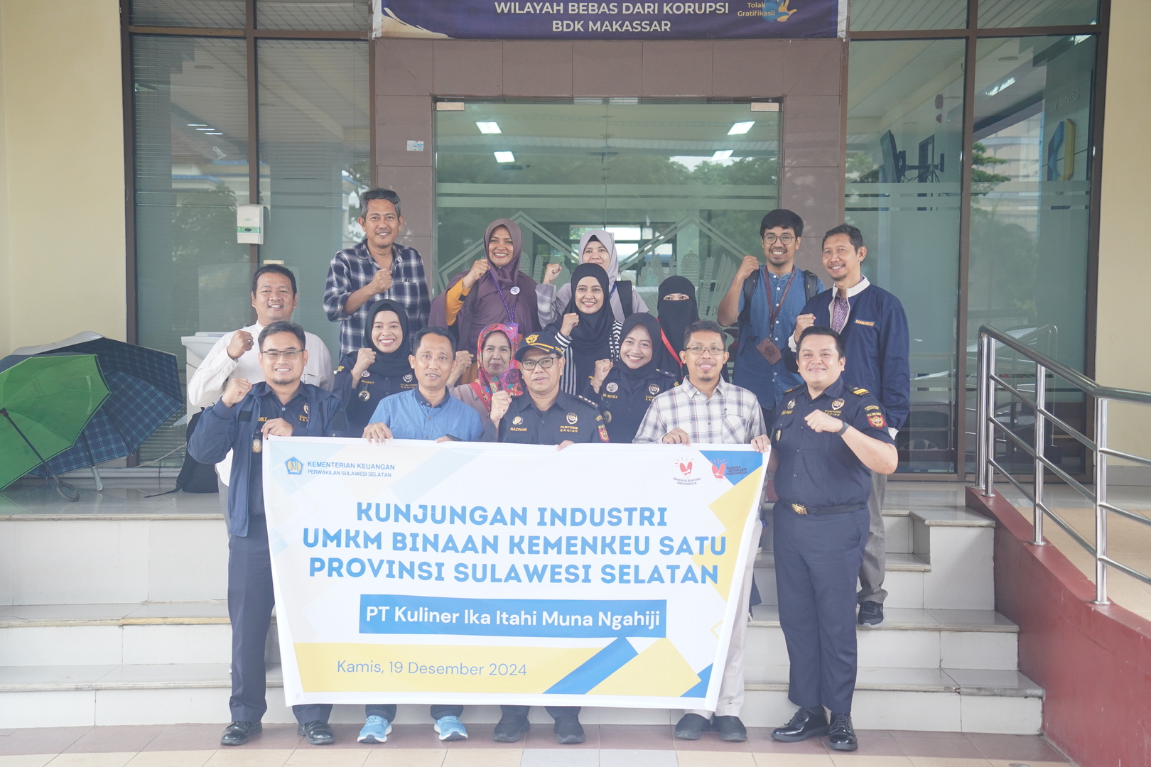 Monitoring dan Knowledge Sharing UMKM Binaan Kemenkeu Satu Provinsi Sulawesi Selatan