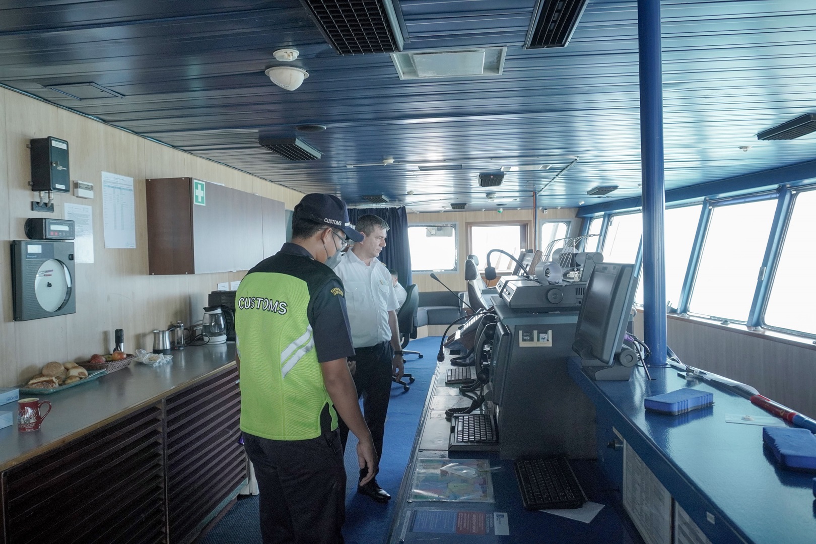 Bea Cukai Tanjung Emas Sambut dan Awasi Kapal Pesiar Internasional