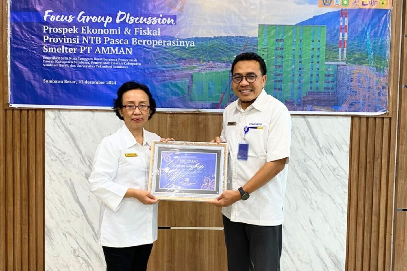 BeaCukai Sumbawa Hadiri FGD Bersama Kanwil Ditjen Perbendaharaan Provinsi NTB Bahas Prospek Ekonomi dan Fiskal Provinsi NTB