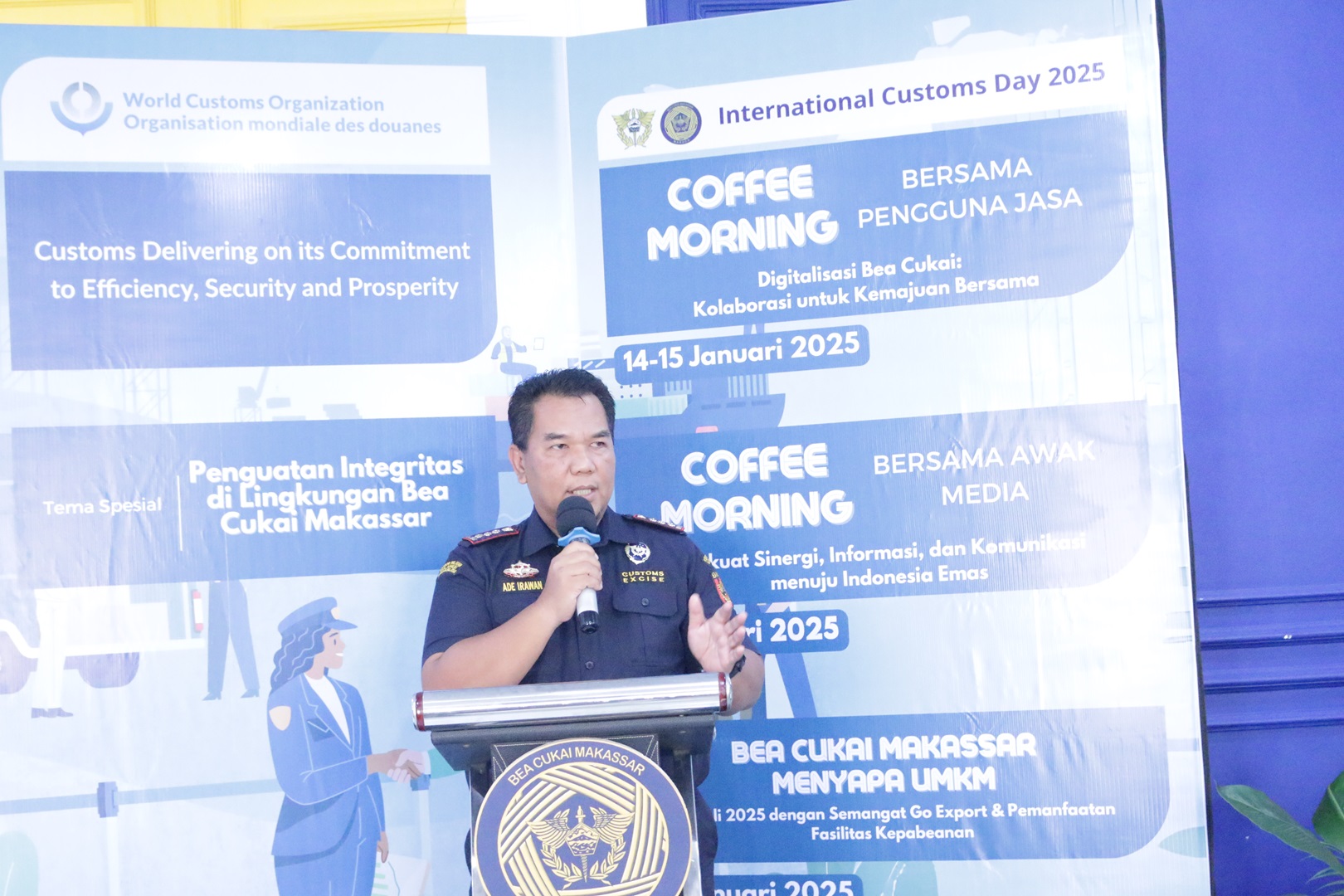 Coffee Morning Bersama Pengguna Jasa Road to International Customs Day