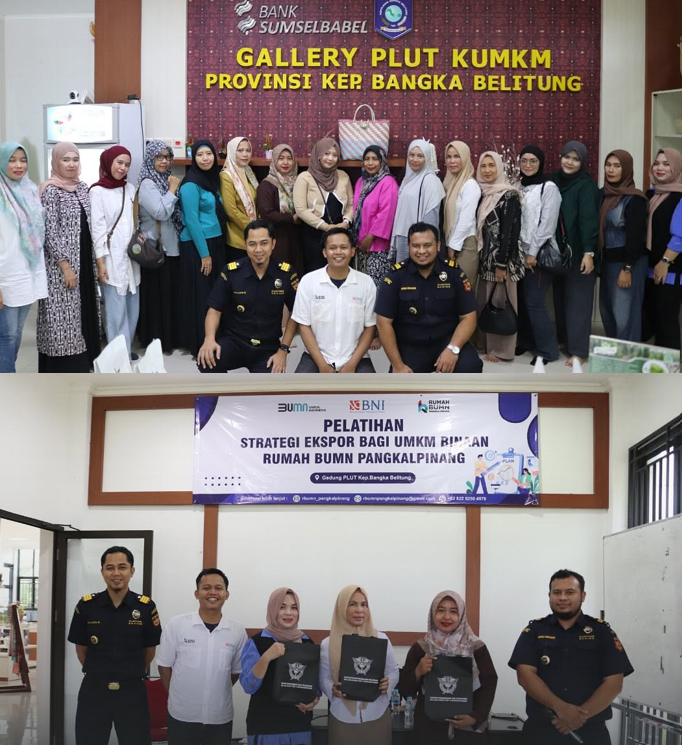 Pelatihan Strategi Ekspor untuk UMKM Binaan Rumah BUMN Pangkalpinang
