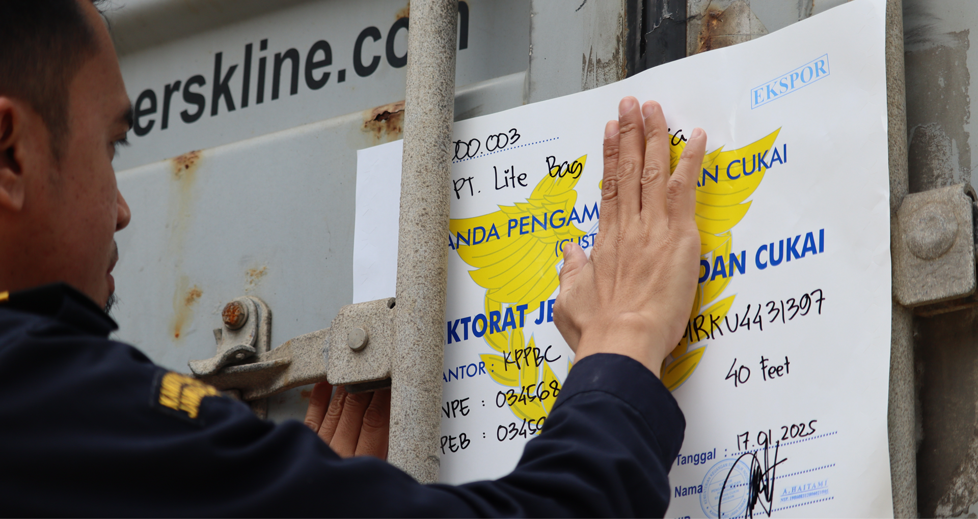 PT. Lite Bag Indonesia Lakukan Ekspor Perdana Sebagai Kawasan Berikat