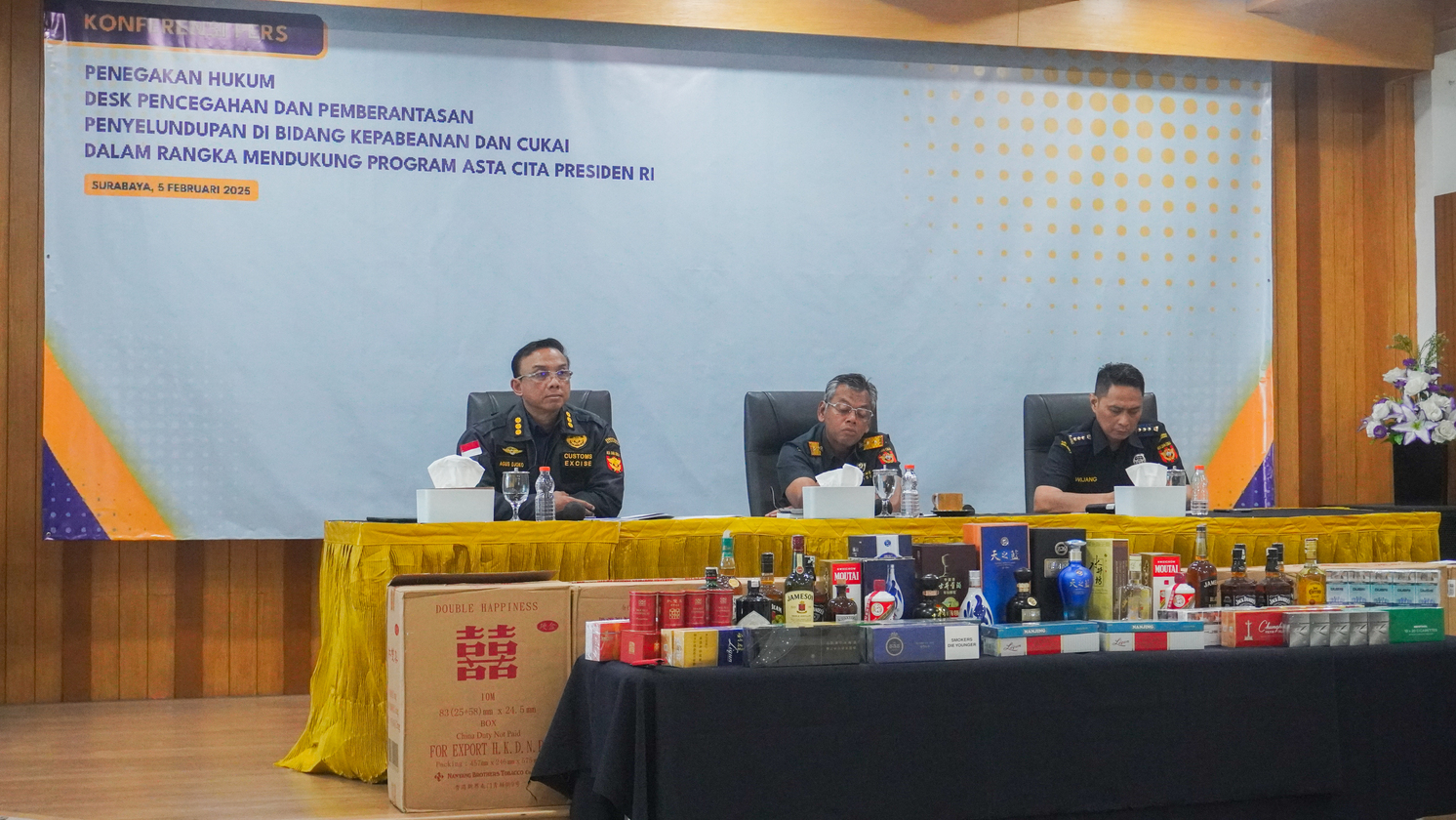 Bea Cukai Kanwil Jakarta Turut Serta Dalam Desk Pencegahan dan Pemberantasan Penyelundupan