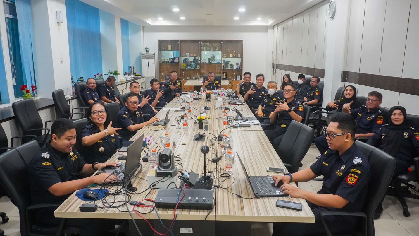 Optimalisasi Kinerja 2025, Bea Cukai Kanwil Jakarta Gelar Rapat Kerja Wilayah Secara Daring