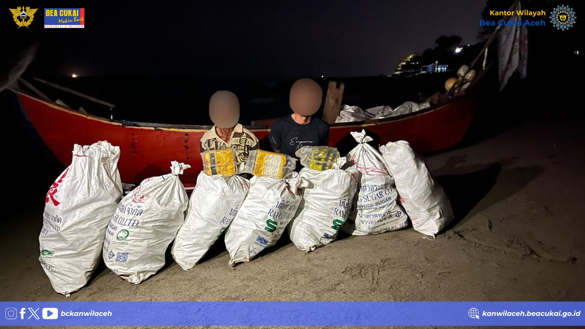 Bea Cukai dan Polri Lakukan Penindakan Narkotika Sebanyak 135 kg