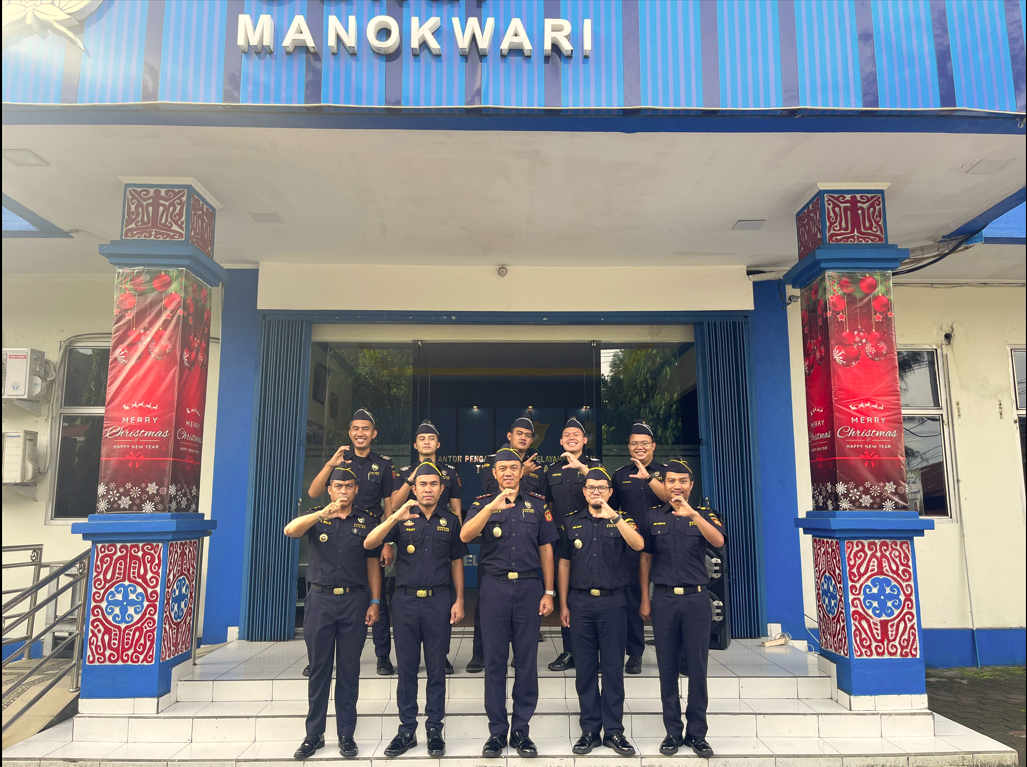 Apel Rutin Perdana Januari 2025: Bea Cukai Manokwari Teguhkan Optimisme Sambut Target Kinerja Baru