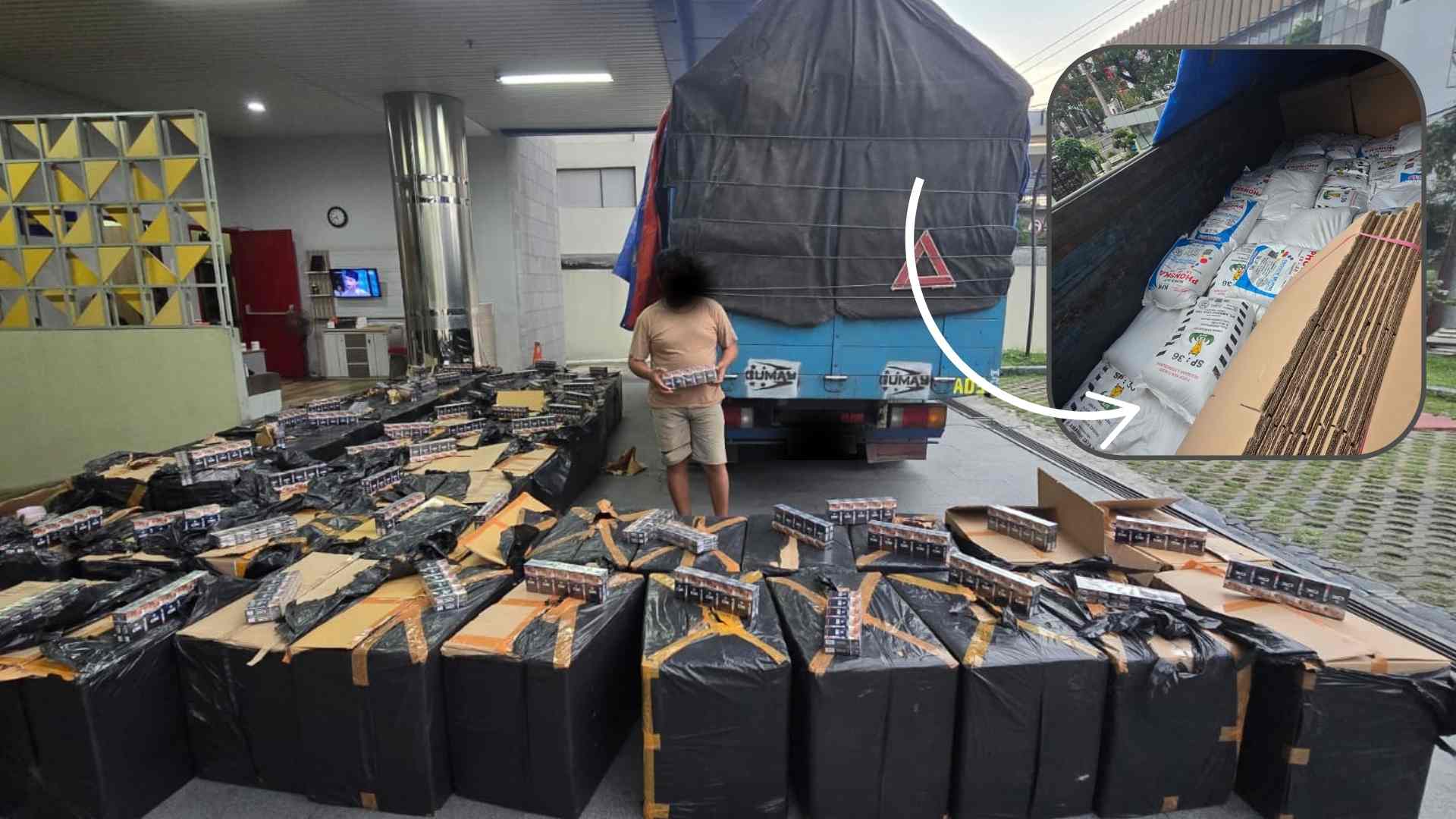 Dari Pupuk ke Rokok Ilegal, Bea Cukai Jateng-DIY Gagalkan Penyelundupan Senilai Miliaran Rupiah