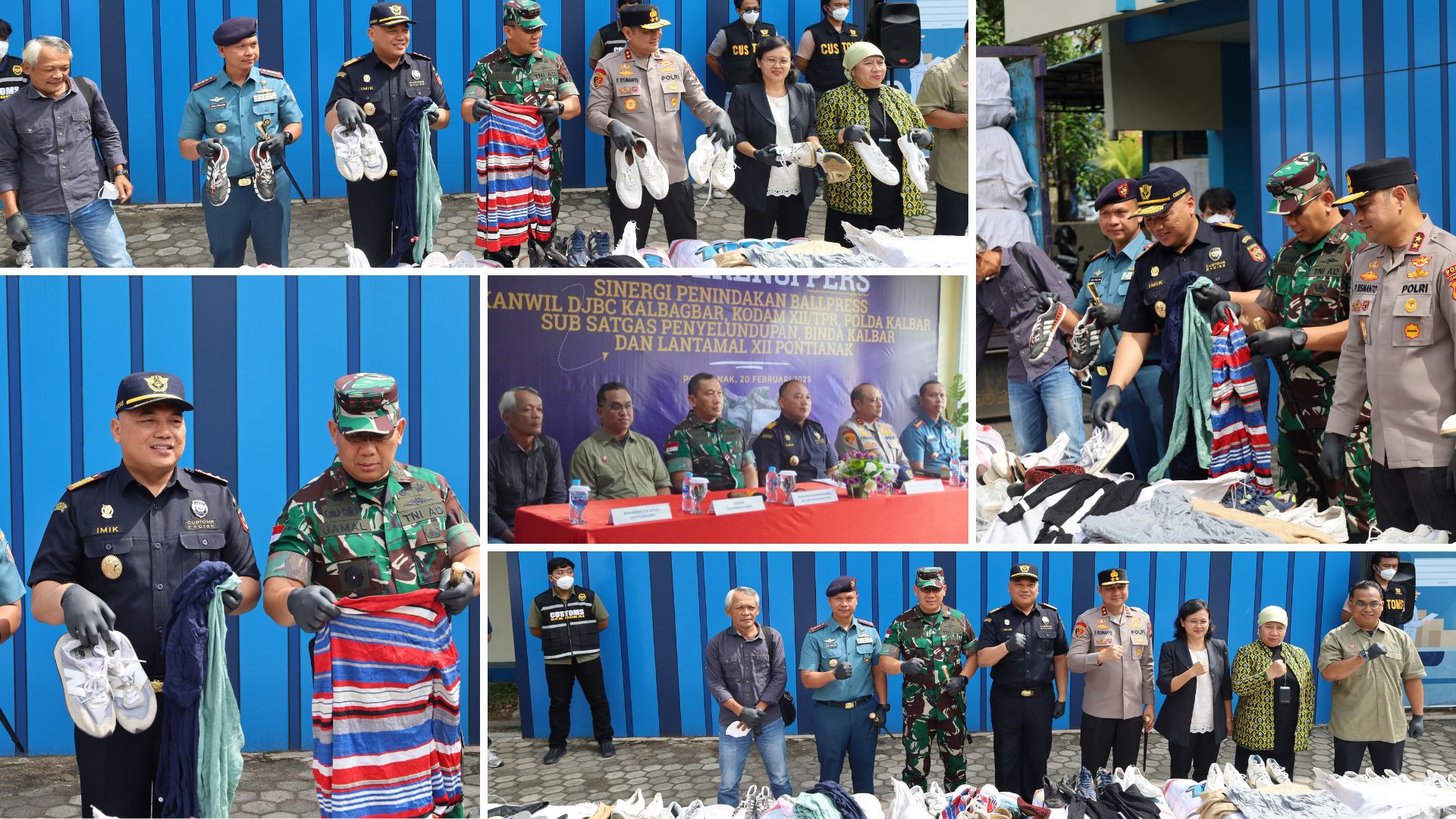 Dukung Asta Cita, Bea Cukai Amankan Pakaian Bekas Ilegal