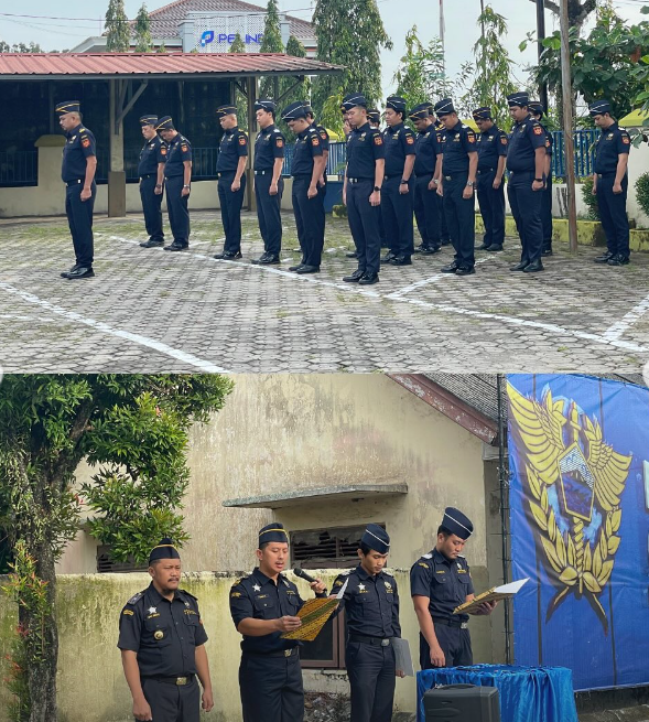 Bea Cukai Pangkalpinang Laksanakan Apel Bulan Februari 2025