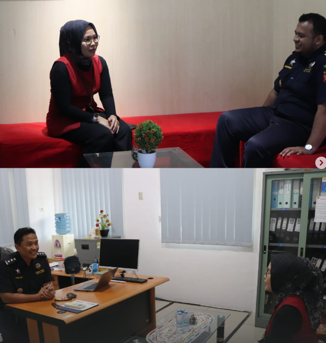 Kunjungan Institut Pahlawan Ke Bea Cukai Pangkalpinang