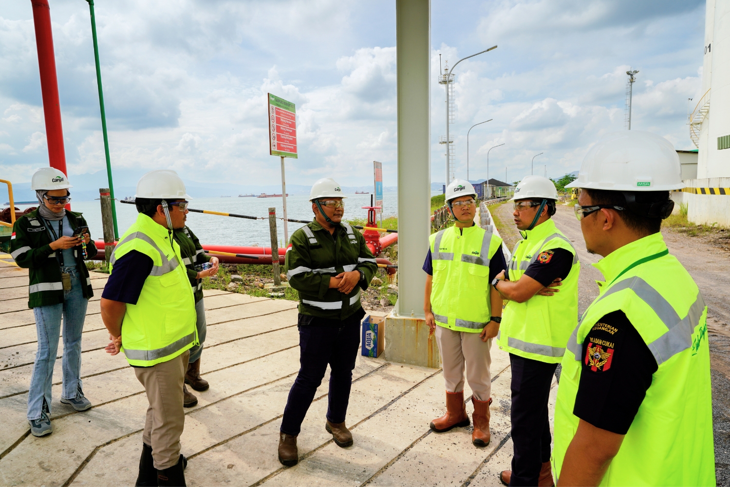 Kanwil Bea Cukai Sumbagbar dan Bea Cukai Lampung Laksanakan Customs Visit Customer (CVC) Dalam Rangka Pemberian Perizinan Fasilitas Kawasan Berikat