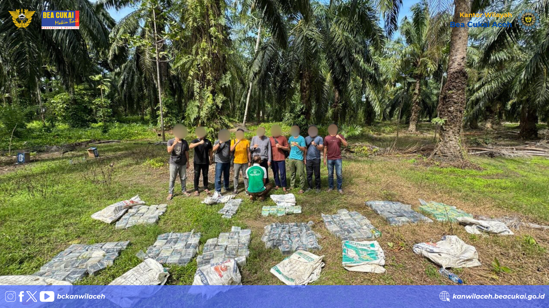 Lagi, Bea Cukai dan Polri Lakukan Penindakan 188 kg Narkotika