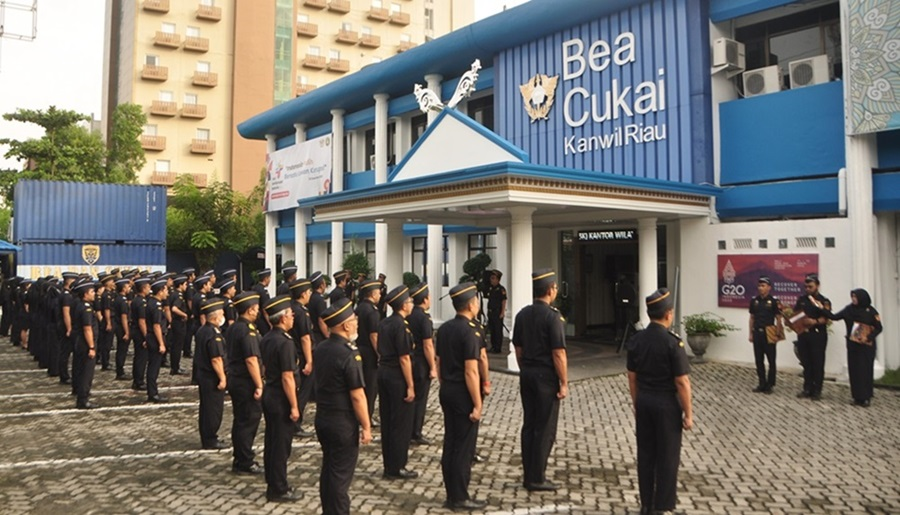 Penerimaan Kanwil DJBC Riau Periode s.d. Februari Tahun 2025