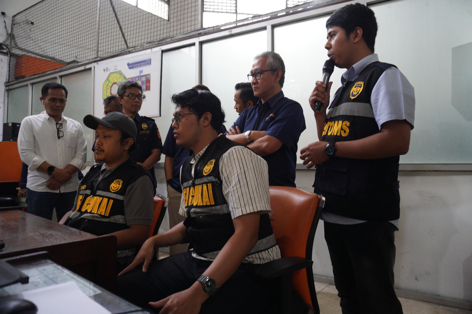 Kunjungan Kerja Direktur Jenderal Bea dan Cukai ke Bea Cukai Pasar Baru