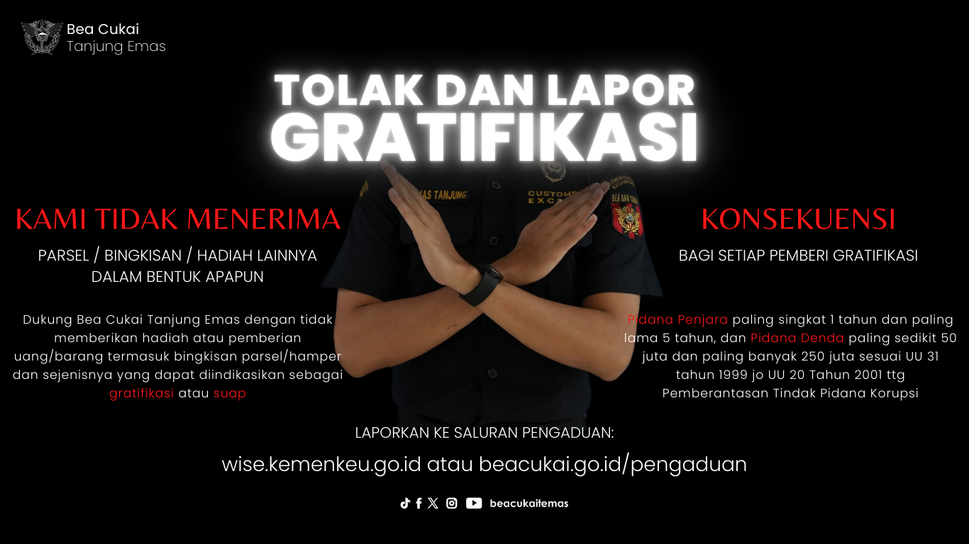 Tolak dan Lapor Gratifikasi
