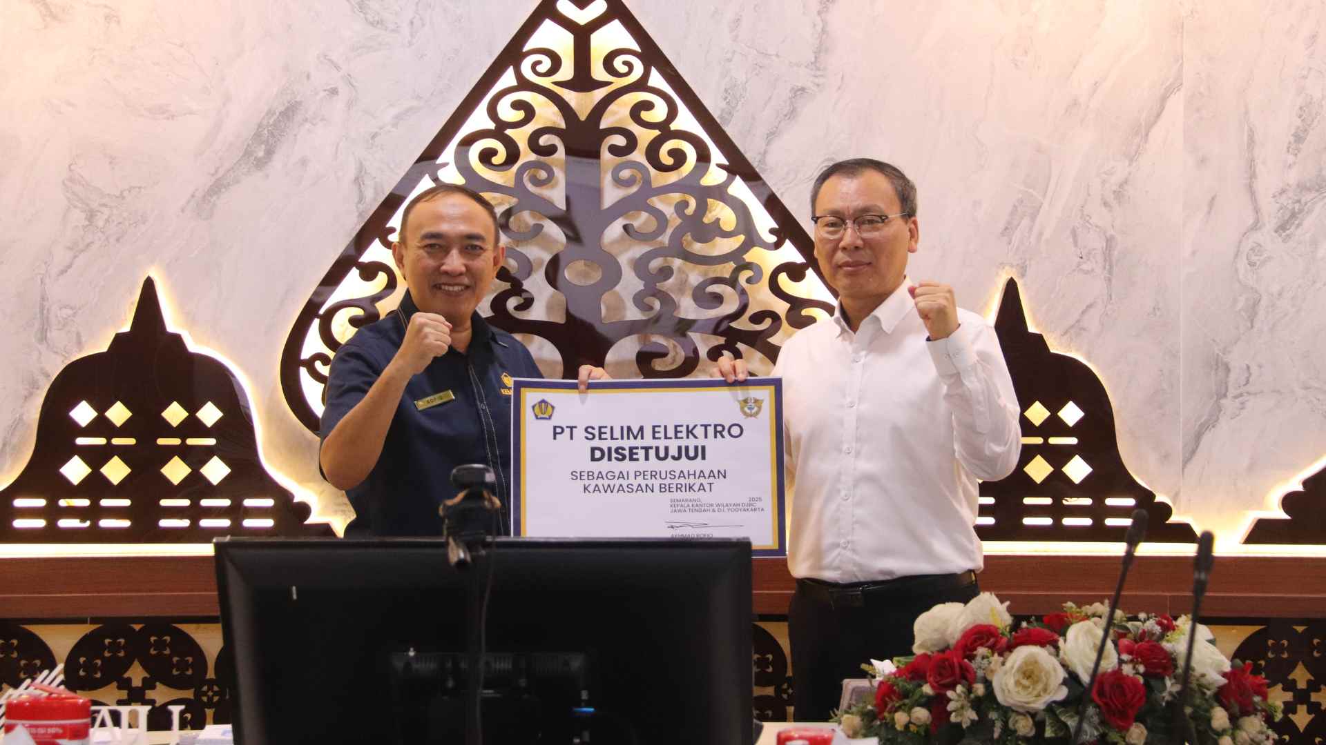 PT Selim Elektro di Pemalang Resmi Kantongi Fasilitas Kawasan Berikat dari Bea Cukai Jateng DIY