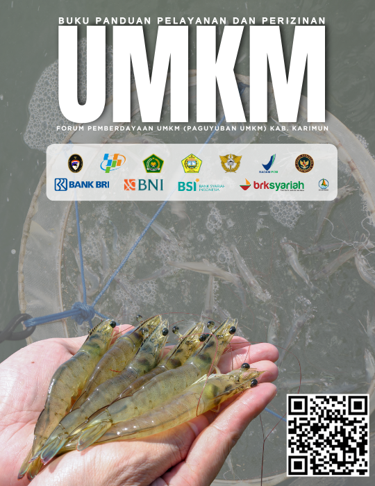 Paguyuban UMKM Karimun Terbitkan Buku Panduan Pelayanan dan Perizinan UMKM untuk Informasi Kemudahan Layanan Pelaku UMKM