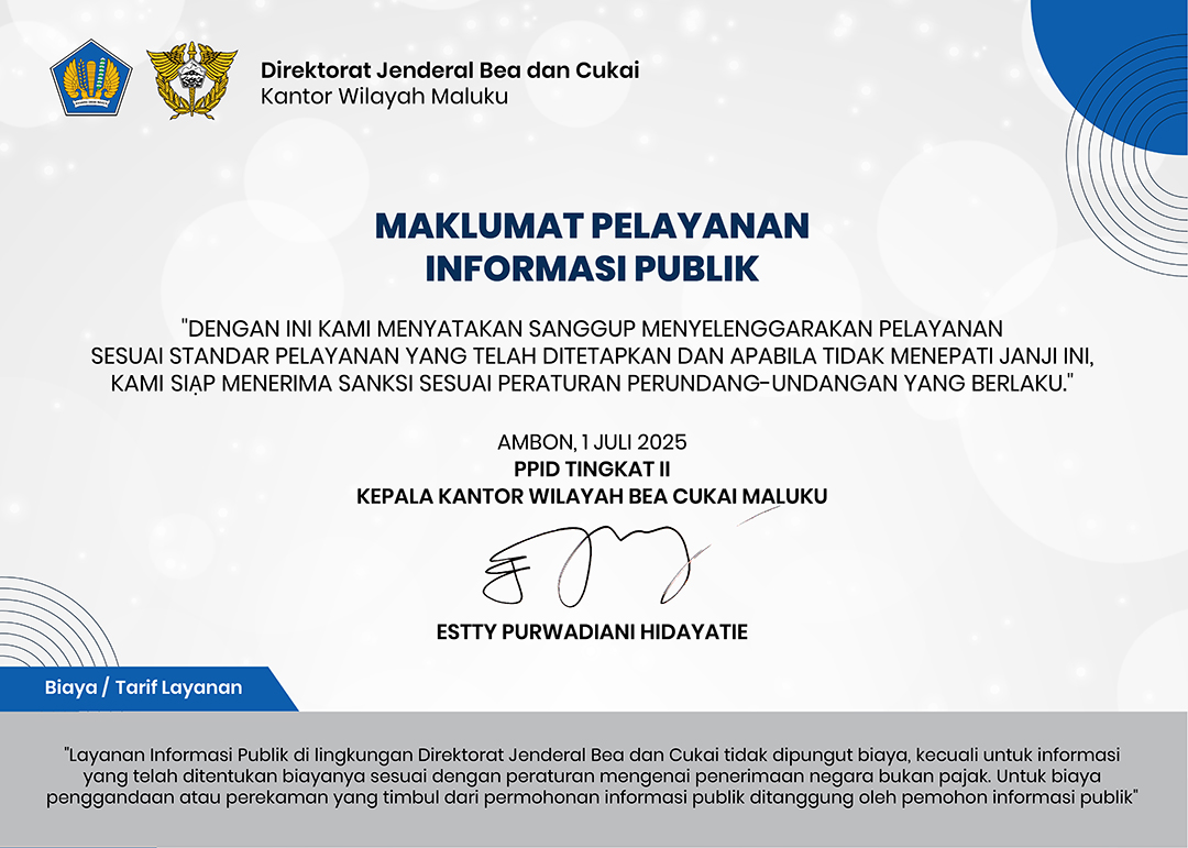 Maklumat Pelayanan PPID