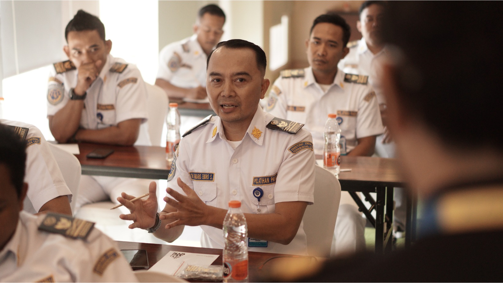 Narasumber Diklat Pandu : Bea Cukai Tanjung Perak Kenalkan Kepabeanan dan Cukai