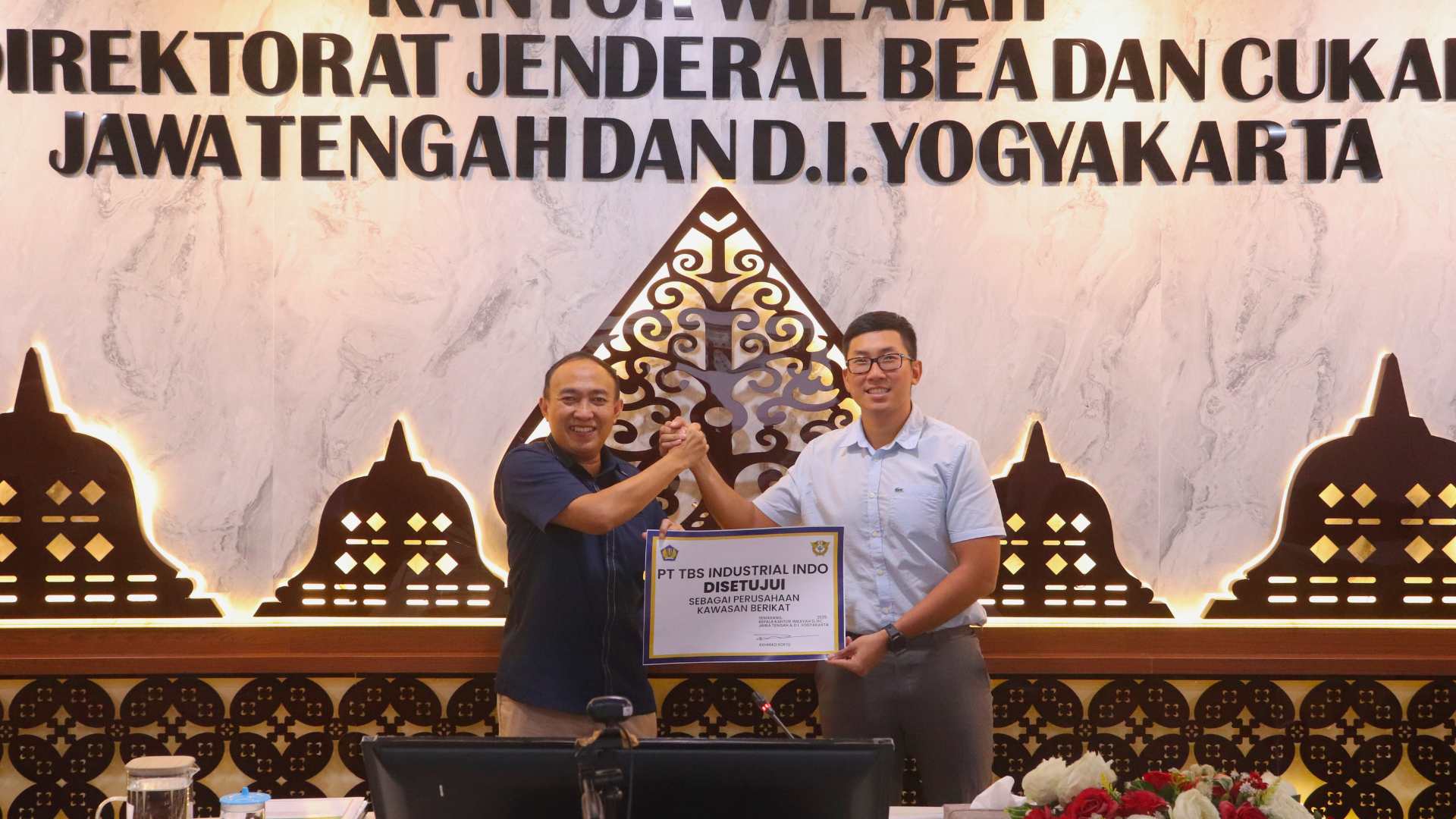 Bea Cukai Jateng DIY Berikan Fasilitas Kawasan Berikat kepada PT TBS Industrial Indo, Dorong Ekspor dan Lapangan Kerja