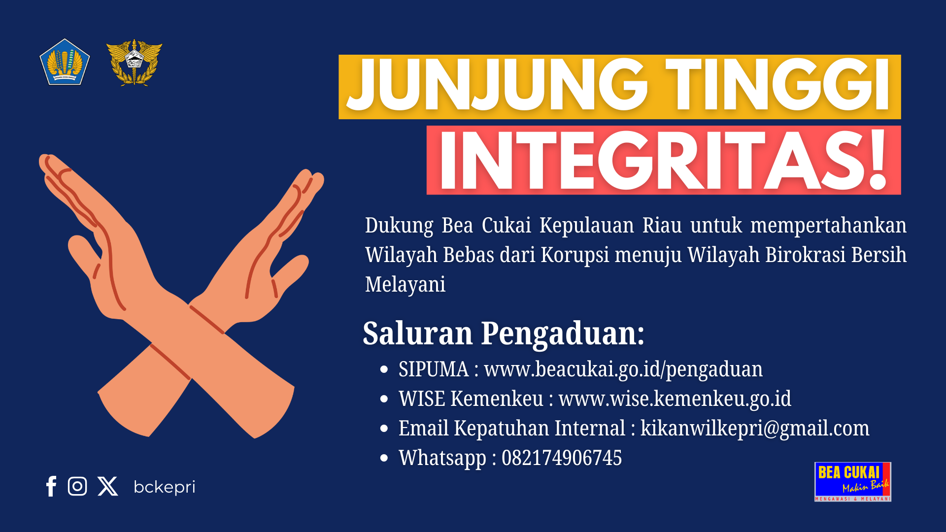 Junjung Tinggi Integritas