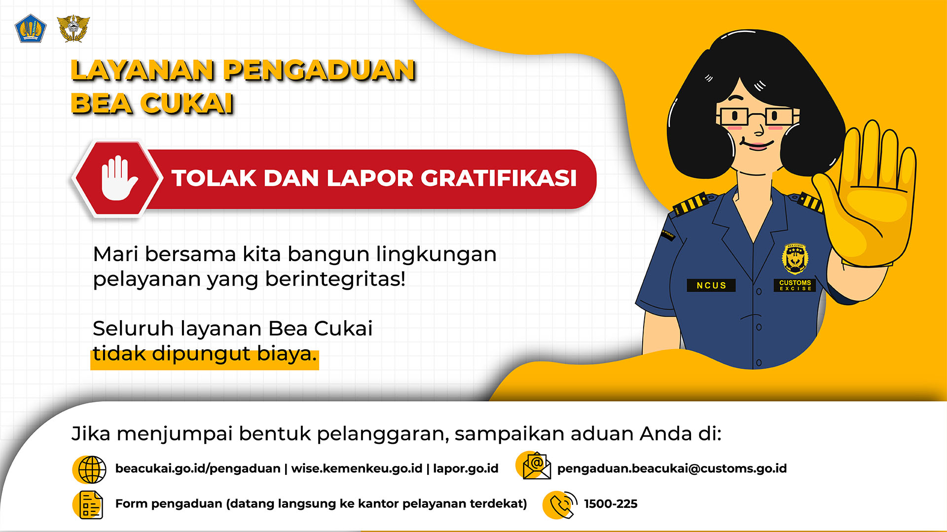 Layanan Pengaduan Bea Cukai