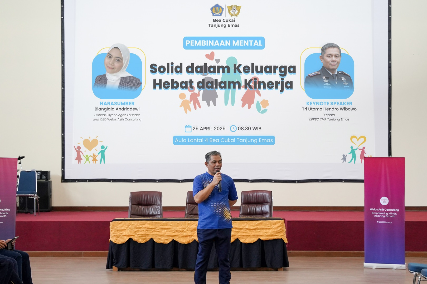 Bea Cukai Tanjung Emas Hadirkan Refleksi Pentingnya Keluarga