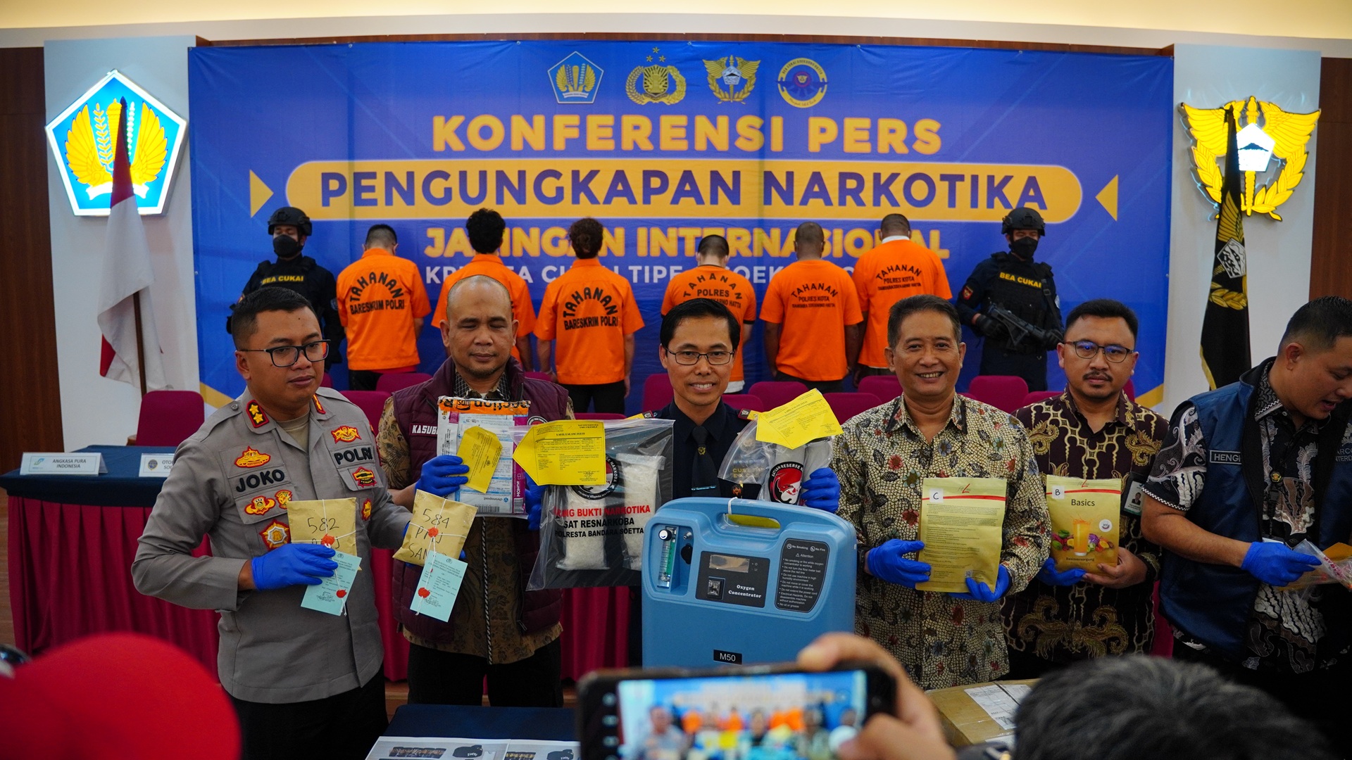 Bea Cukai Soekarno Hatta Ungkap Jaringan Narkoba Internasional dengan Modus Penyelundupan pada Kartu Kiriman hingga Celana Dalam