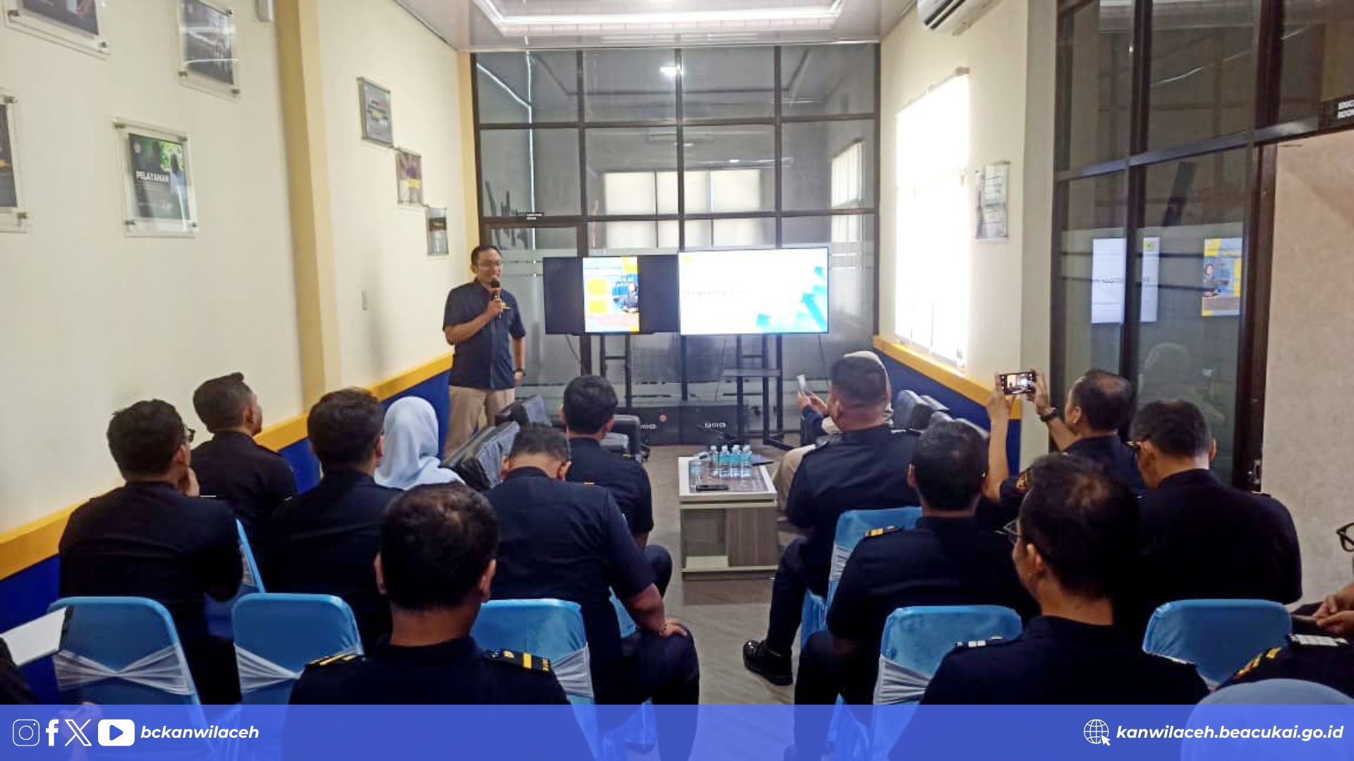 Kanwil Bea Cukai Aceh Lakukan Monitoring Penerimaan di KPPBC TMP C Meulaboh: Wujudkan Akuntabilitas dan Integritas Menuju WBBM