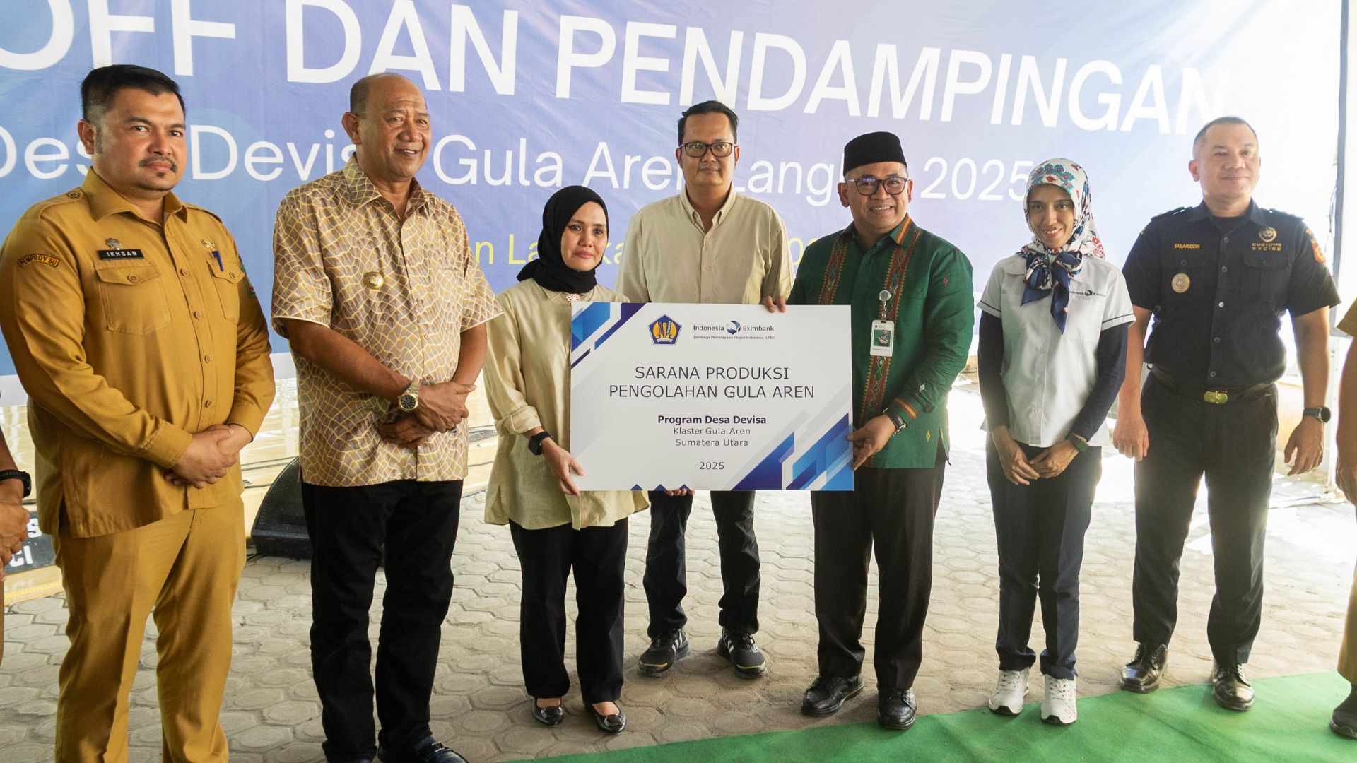 Bea Cukai Kanwil Sumut dan Pokja UMKM Kantor Perwakilan Kemenkeu Sumatera Utara berkolaborasi dengan LPEI Gelar Kick Off Desa Devisa dan Coaching Program for New Exporter (CPNE)