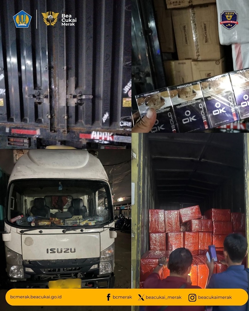 Perkuat Pengawasan, Bea Cukai Merak laksanakan Operasi Gurita