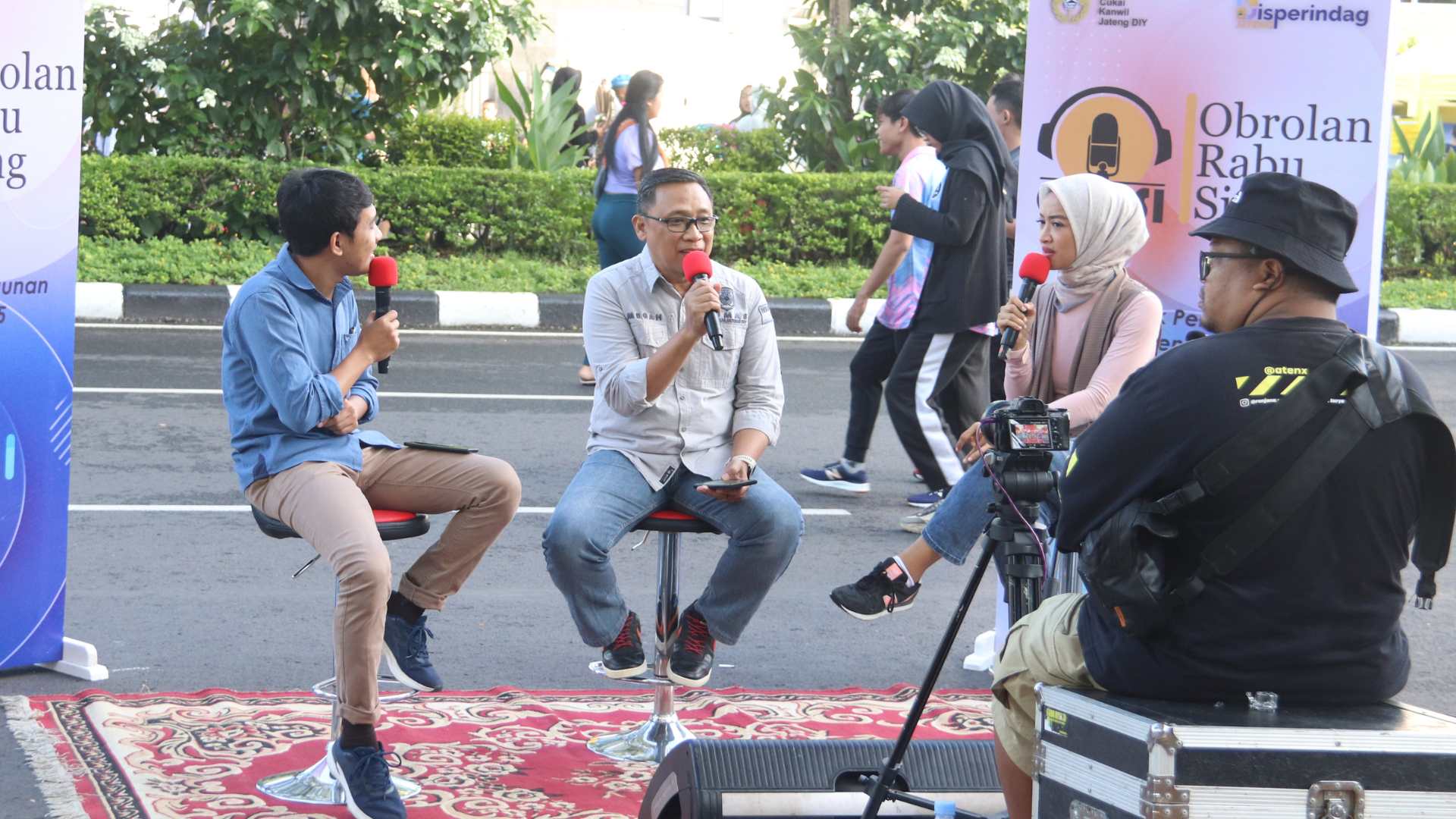 Bea Cukai Jateng DIY Tekankan Peran Cukai dalam Pembangunan Lewat Podcast di CFD Semarang