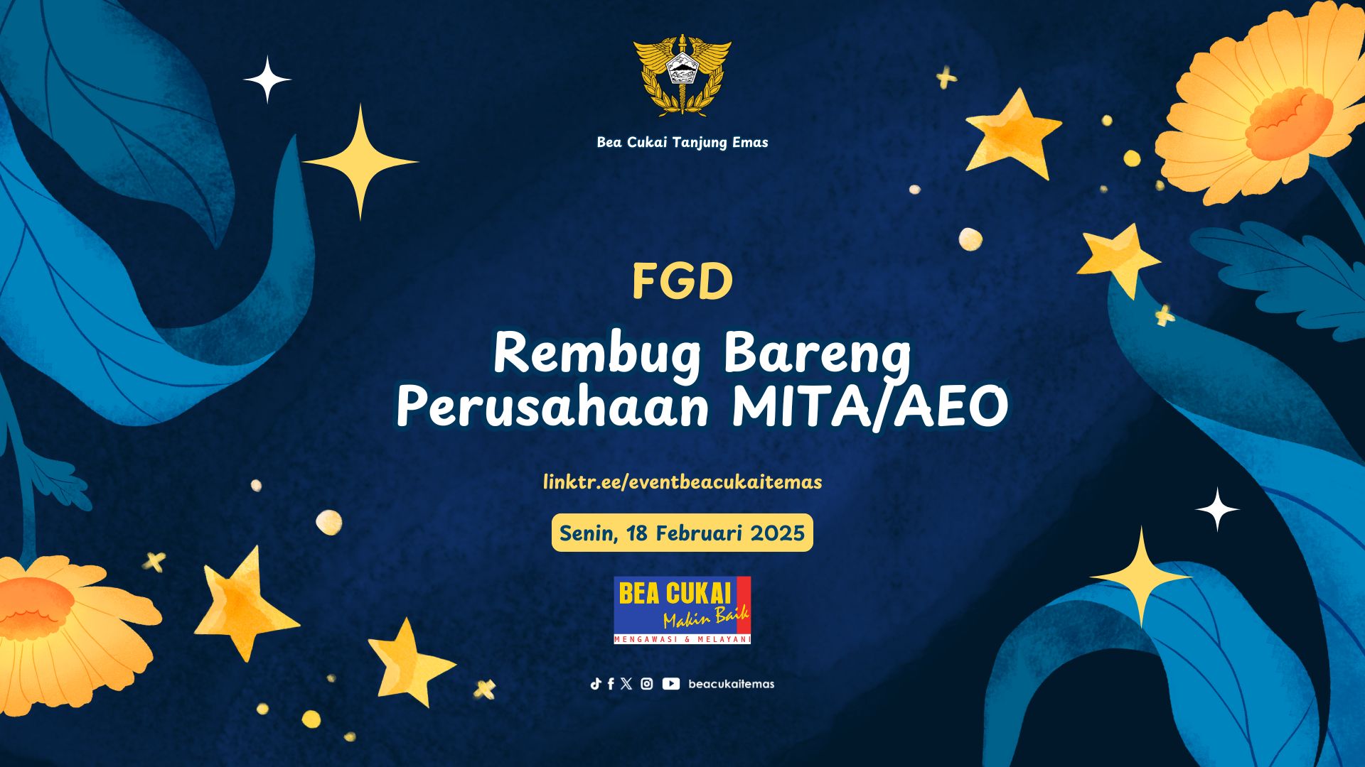 Bea Cukai Tanjung Emas Sosialisasikan Ketentuan Terbaru MITA dan AEO ke Perusahaan Mitra