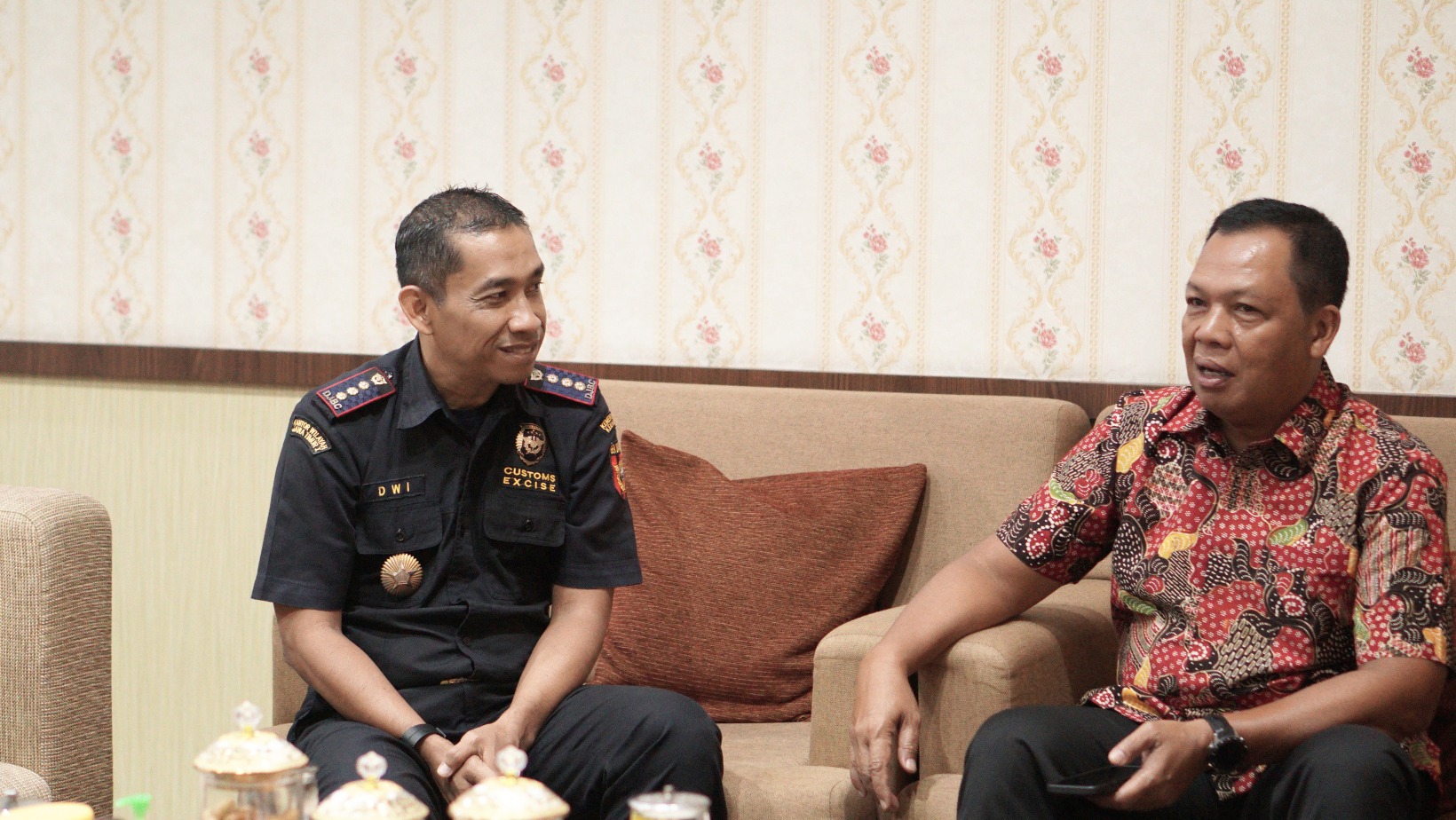 Koordinasi Ketahanan Nasional : Tenaga Ahli Lemhannas Kunjungi Bea Cukai Tanjung Perak