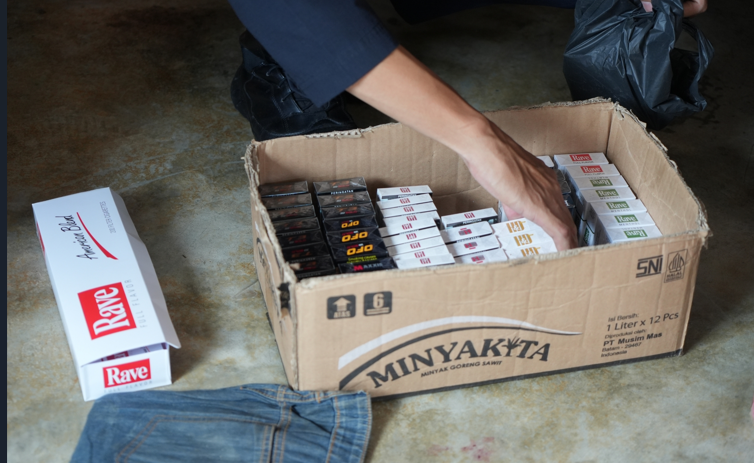 Sepekan Operasi Pasar, Bea Cukai Tanjung Balai Karimun Berhasil Menindak 73.037 Batang Rokok Ilegal