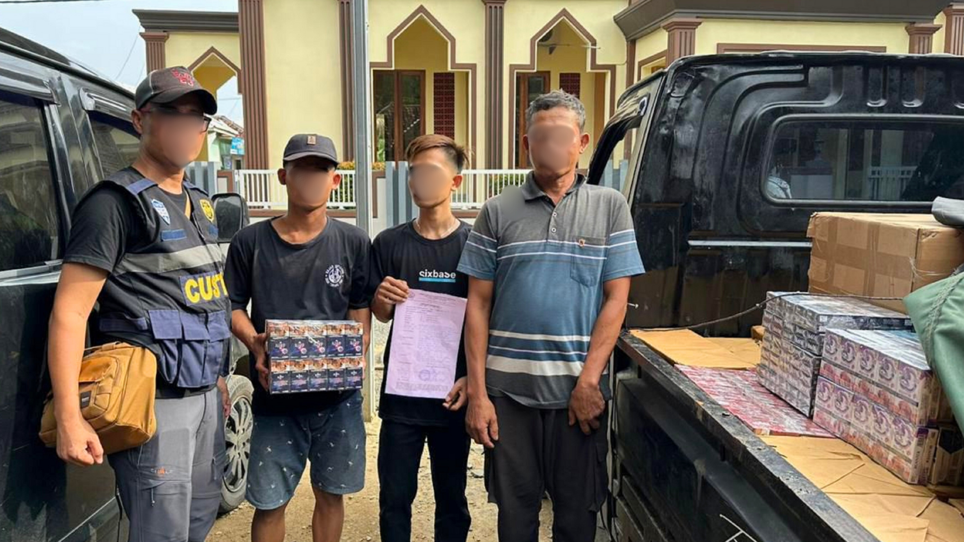 OPERASI GURITA 2025, SINERGI BEA CUKAI BANTEN  BERSAMA BAIS TNI BERHASIL SITA ROKOK ILEGAL