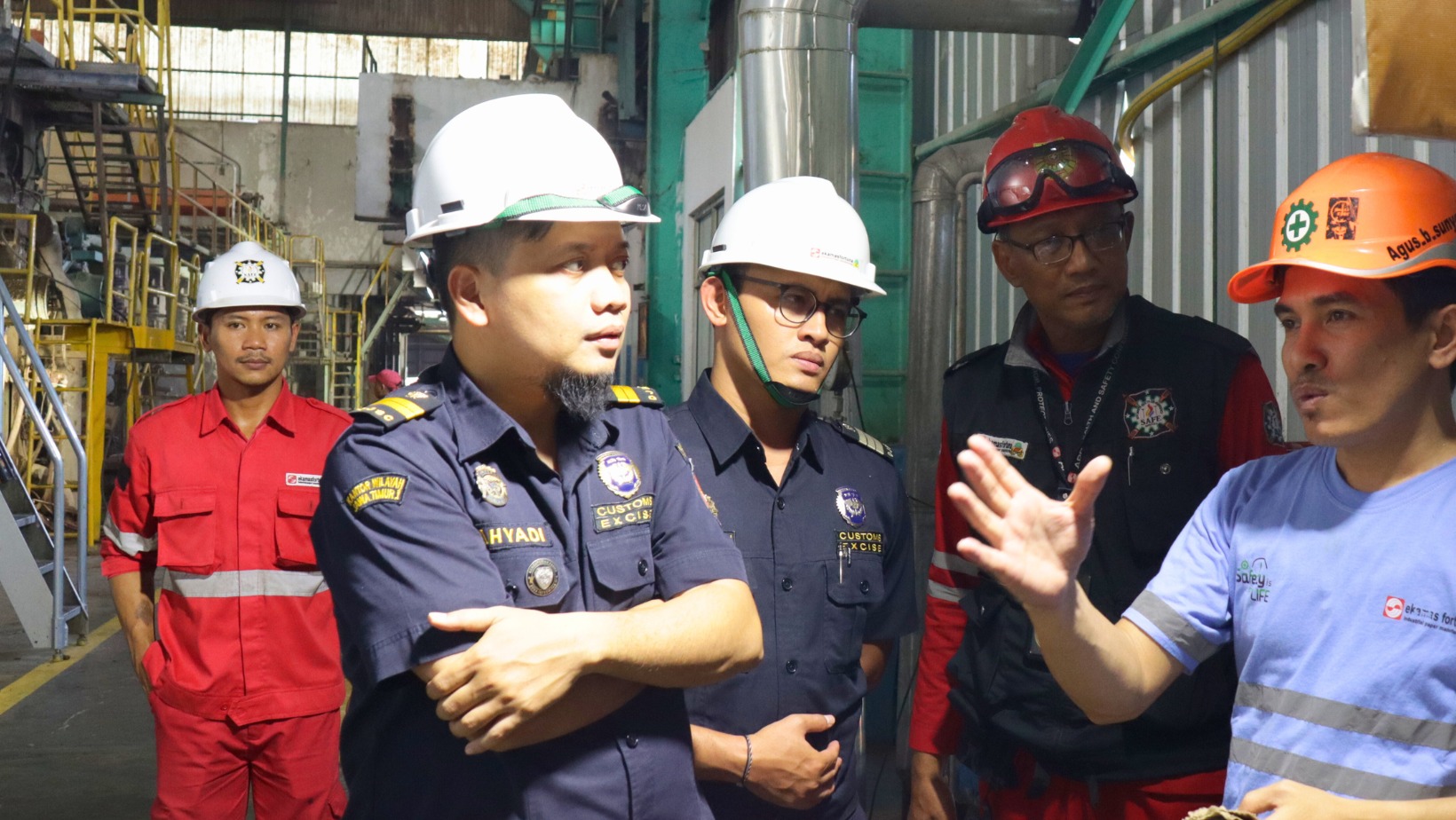 Monitoring Perusahaan Berstatus MITA : Bea Cukai Tanjung Perak Kunjungi PT Ekamas Fortuna