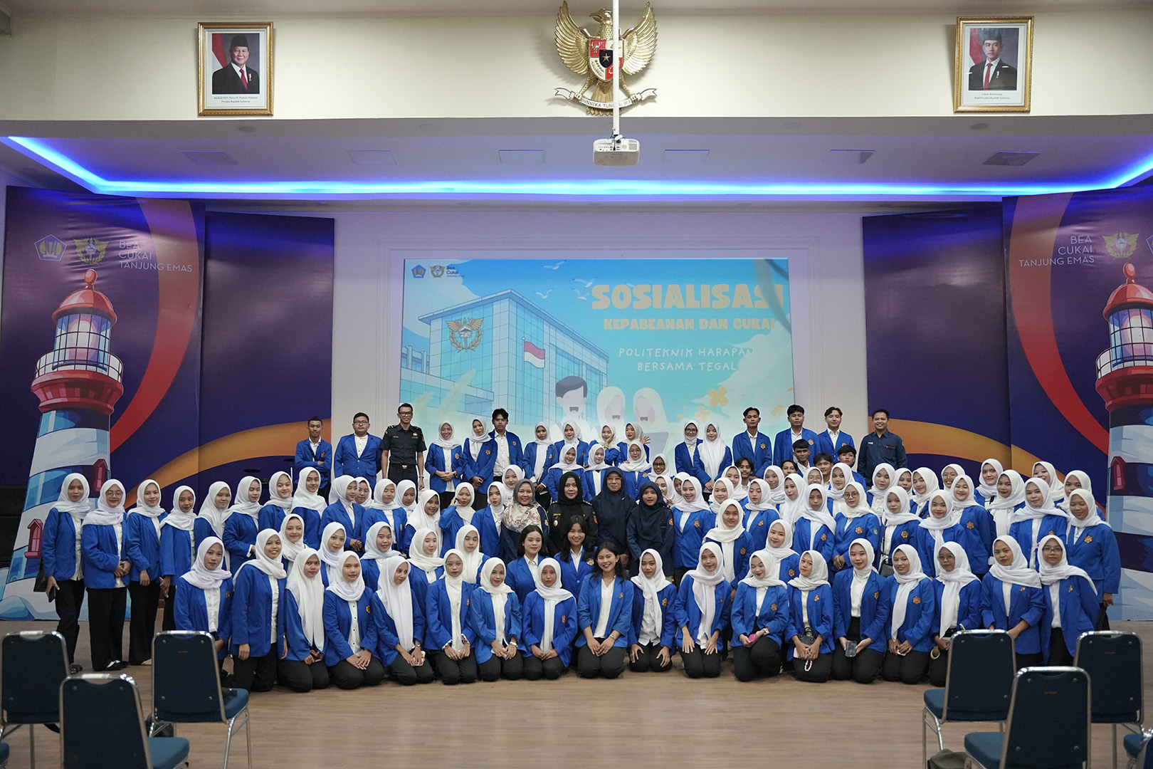 Bea Cukai Tanjung Emas Perkuat Literasi Kepabeanan Mahasiswa Politeknik Harapan Bersama Tegal