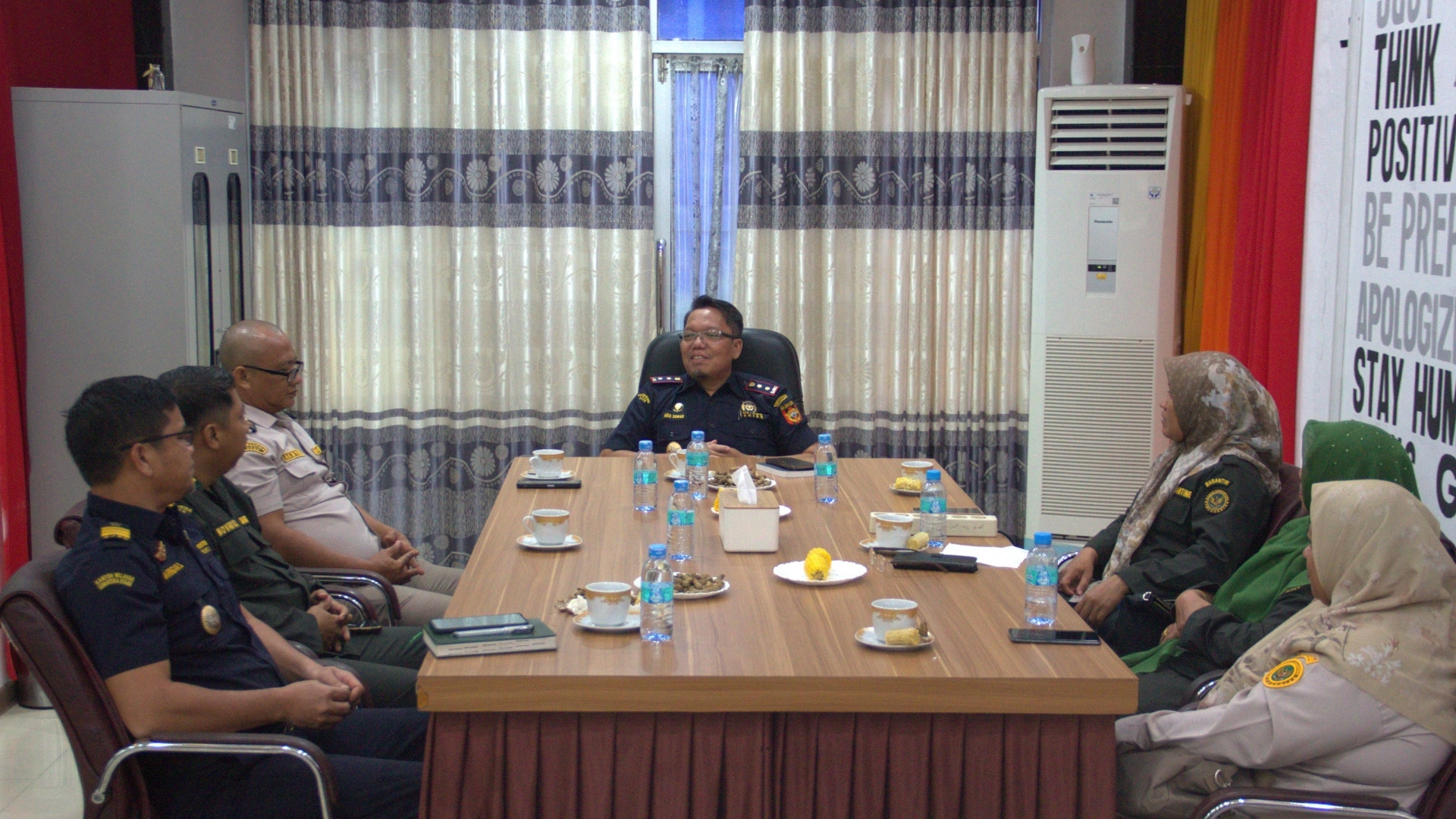 Perkuat Sinergi Pengawasan dan Sistem Terpadu, Barantin Aceh Kunjungi Bea Cukai Lhokseumawe