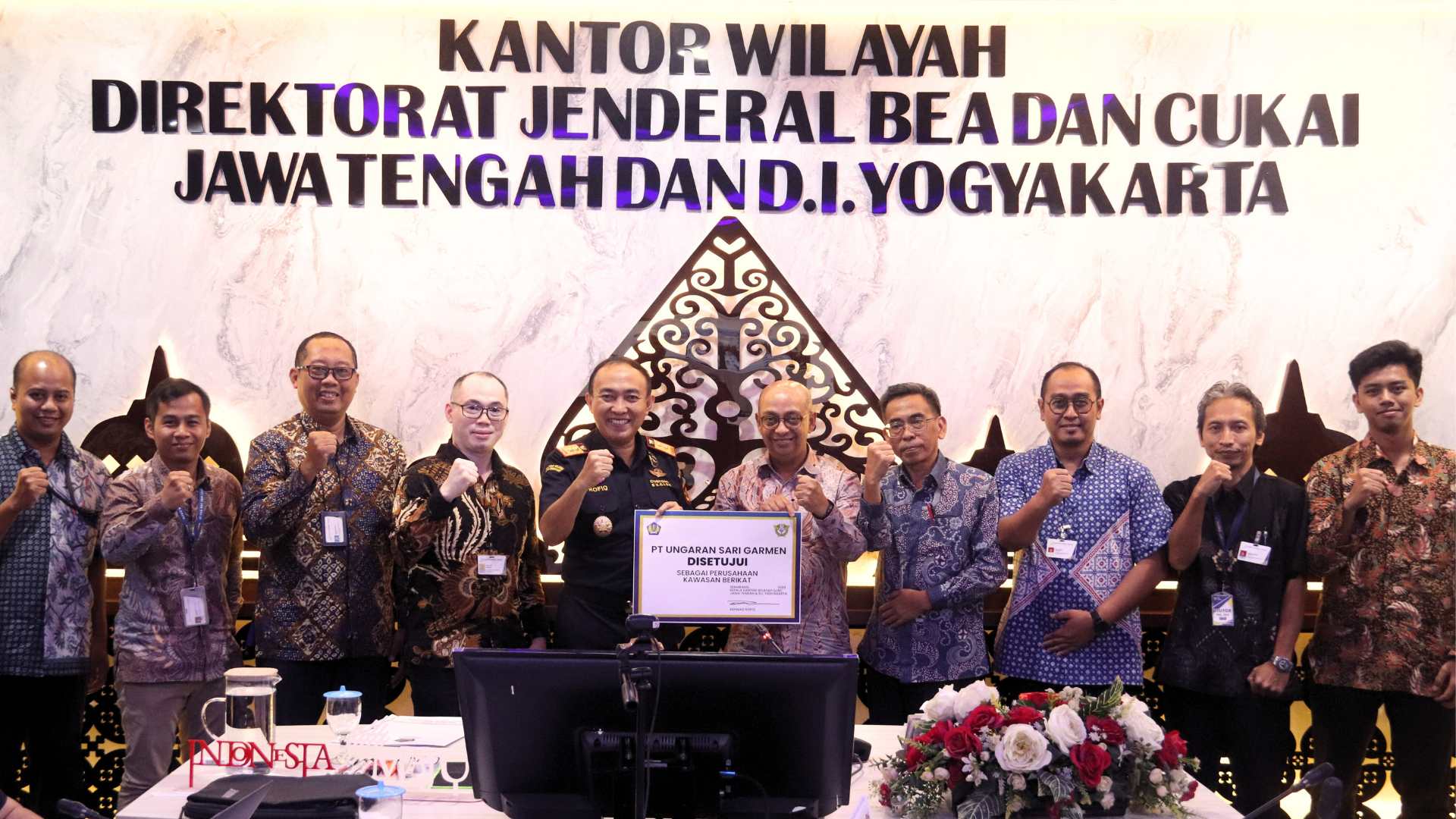 Dorong Ekspor dan Serap Tenaga Kerja, PT Ungaran Sari Garments Terima Fasilitas Kawasan Berikat 