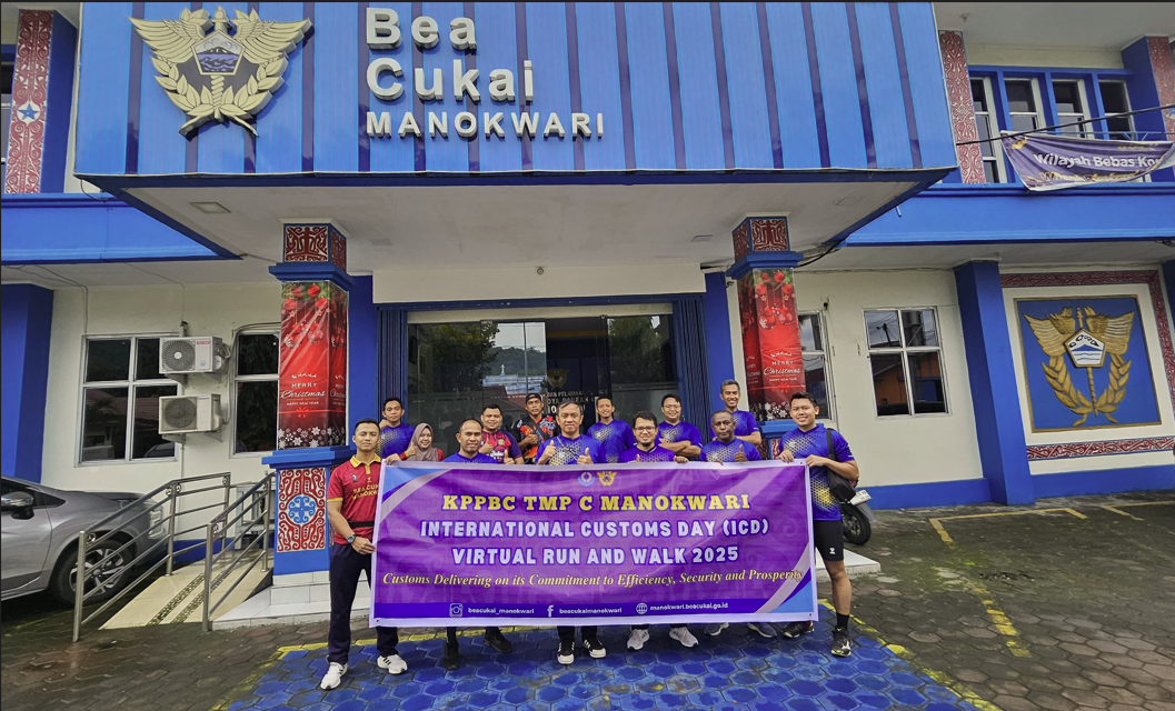 Kegiatan Jogging Bersama dalam Rangka Memperingati International Customs Day (ICD) Virtual Run and Walk 2025