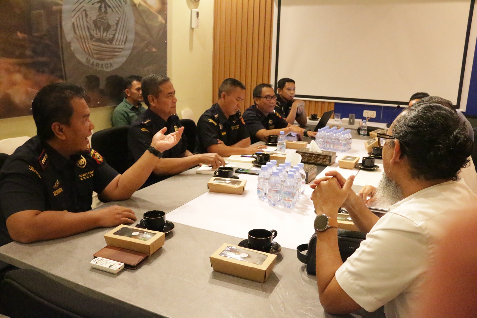 Audiensi DPW ALFI/ILFA Sulawesi Selatan di Bea Cukai Makassar