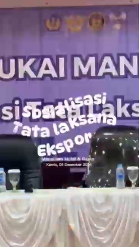 Recap Pelaksanaan Kegiatan Sosialisasi Tatalaksana Ekspor Kepada Pengguna Jasa