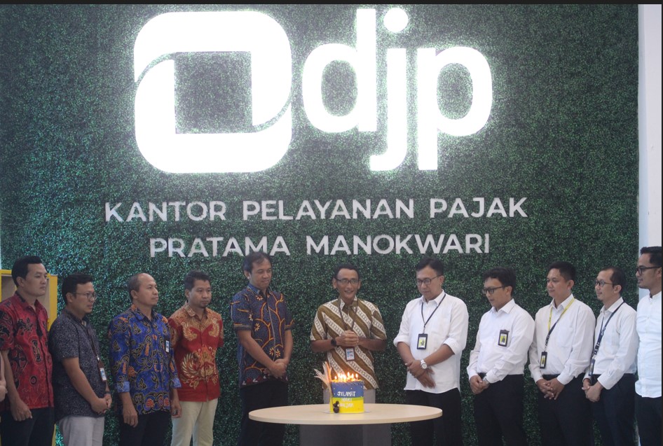 Peringatan Hari Pajak Nasional bersama Kemenkeu Satu Papua Barat di KPP Pratama Manokwari