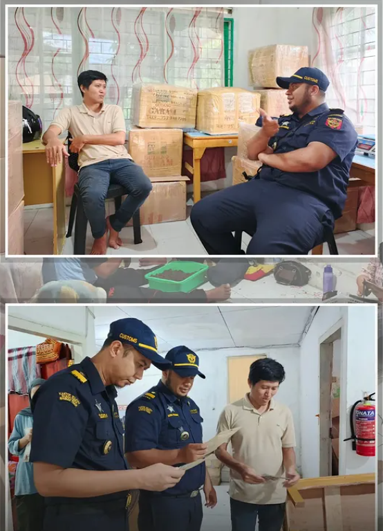 Bea Cukai Pangkalpinang Dampingi Pelepasan Ekspor Produk Daun Ketapang Menuju Eropa dan Amerika