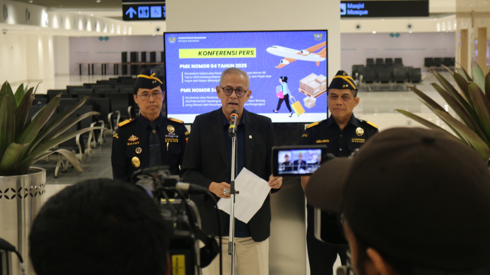 Konferensi Pers PMK Nomor 4 Tahun 2025 dan PMK Nomor 34 Tahun 2025