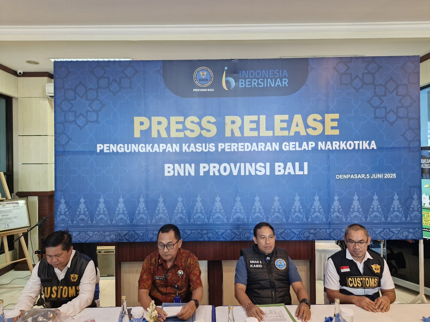 Sinergi Bea Cukai dan BNNP Bali Ungkap Jaringan Narkotika Manila-Denpasar