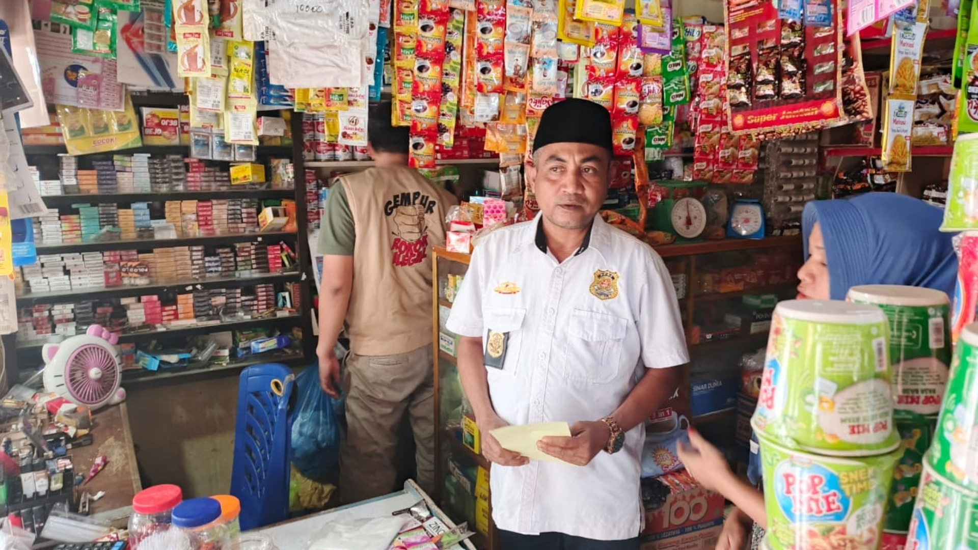 Gempur Rokok Ilegal, Bea Cukai dan Satpol PP-WH Sisir Empat Kecamatan di Lhokseumawe