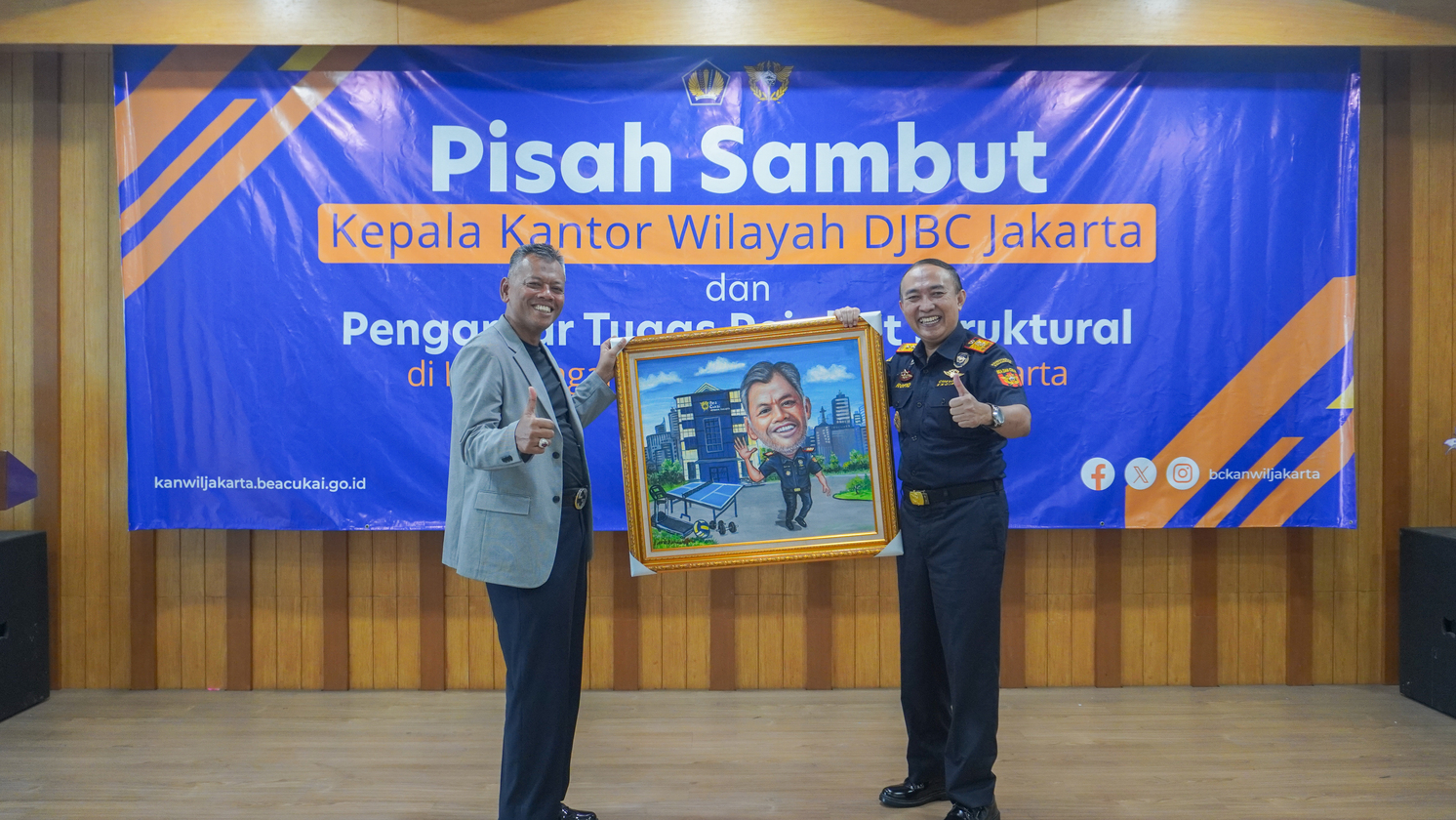 Pisah Sambut Kepala Kantor Wilayah Bea Cukai Jakarta