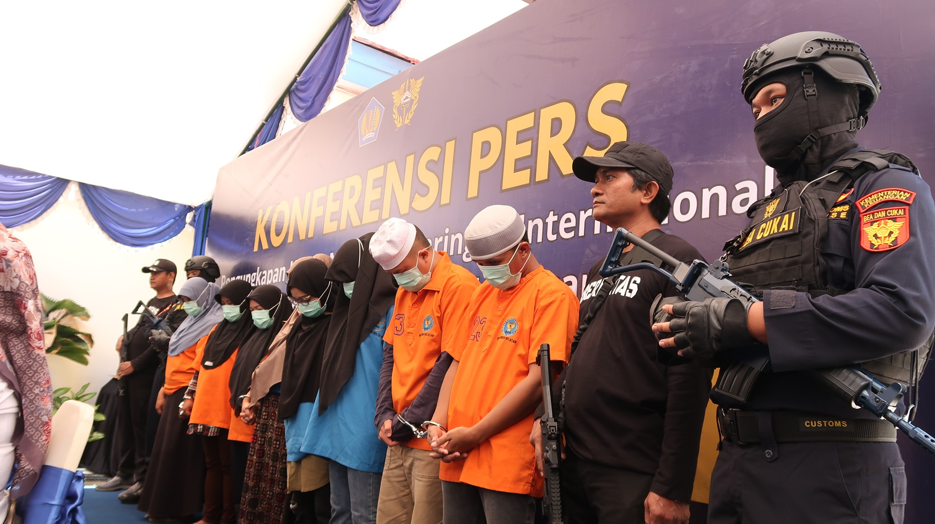 Bea Cukai Makassar Bongkar Jaringan Narkotika Internasional!